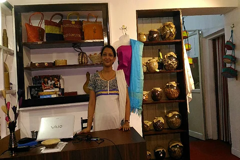 Through tie-up with Amazon, this Kerala woman is helping female weavers earn a livelihood