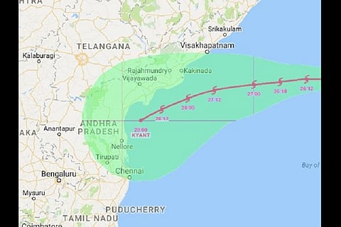 Andhra coast bracing for cyclonic storm Kyant