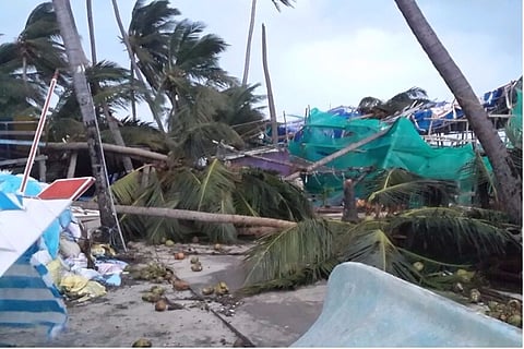 Cyclonic storm Ockhi has moved away from Lakshadweep, says Centre