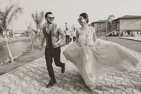 Check out beautiful pictures from Dimpy Ganguly’s wedding