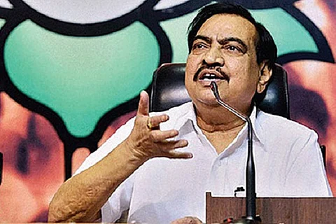 Who is in the dock - Eknath Khadse or the BJP?