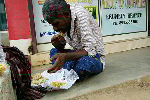 How this Kerala town came together to help a man who was eating sand out of hunger