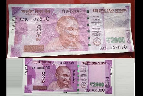 Karnataka vegetable vendor gets cheated, given fake Rs 2,000 note