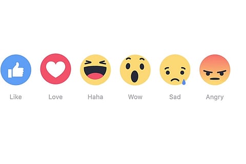 Like button loses monopoly, you can now Love, Haha, be Sad or Angry on a Facebook post