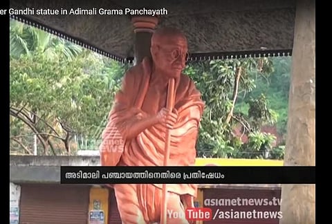 Kerala Panchayat in soup as Gandhi statue unveiled doesn't look like Gandhi