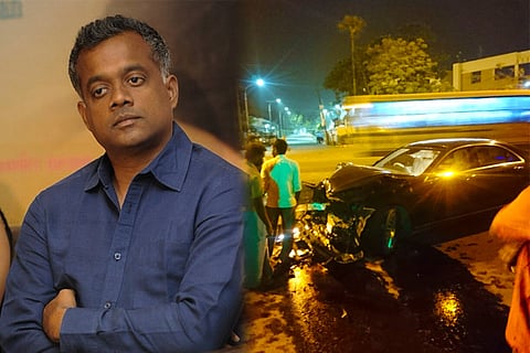 Gautham Menon’s car crashes into lorry in Chennai, director suffers minor injuries