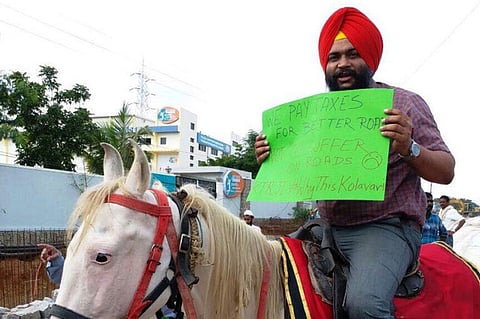 Five times Hyderabadis protested innovatively and grabbed headlines