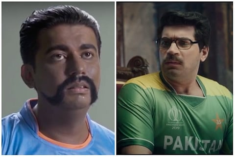 Ad war between India-Pakistan ahead of high-profile World Cup clash on Sunday