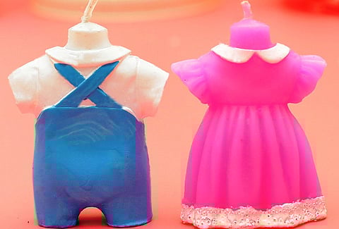 Color coding genders: Pink for girls and blue for boys isn't natural or harmless
