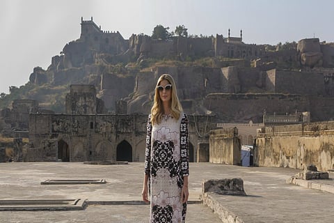 In pics: Ivanka Trump visits Hyderabad's historic Golconda Fort