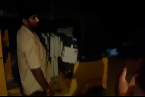 Banana republic? Journos report on suspicious movement of EVMs, booked in Telangana