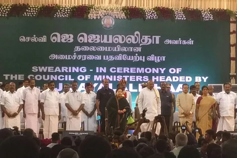 Jayalalithaa takes oath as the CM of Tamil Nadu, here is the full list of ministers