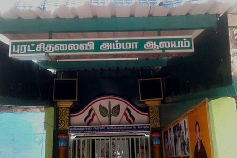 AIADMK councillor builds temple in memory of ‘goddess’ Jayalalithaa