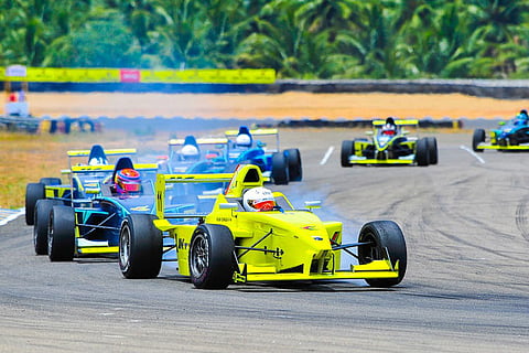 Hyderabad’s Anindith Reddy wins opening day races at JK Tyre national racing tourney