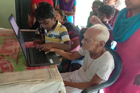 Students of Kerala govt school turn teachers, take classes for elderly in village