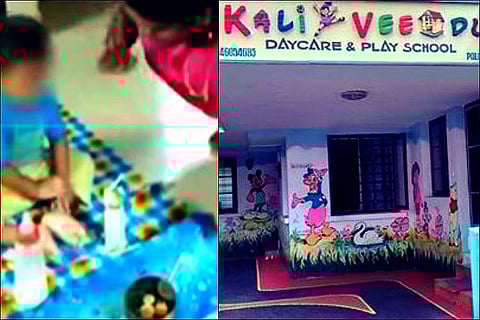 Footage emerges of child beaten by staffer, Kochi day care faces charges of repeated abuse
