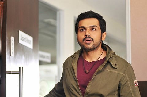 Either charming charlatan or violent youth, it's time Karthi broke out of his safe zones