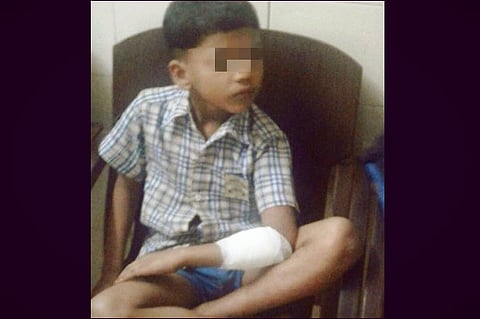 Was a 7-year-old attacked with sword in Kerala for his father’s politics?