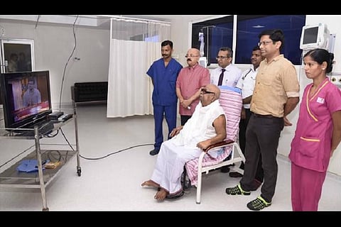 Karunanidhi to be discharged after week-long treatment at hospital