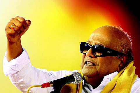 Either Centre or TN govt should release Rajiv convicts: DMK chief Karunanidhi