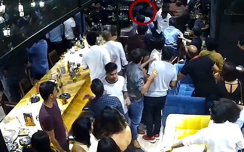 Caught on cam: Actor-MLA Karunas's associates get into brawl in a Chennai nightclub