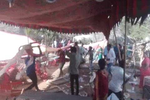 Fact check: No, a bride and groom’s families didn’t fight over mutton in Telangana