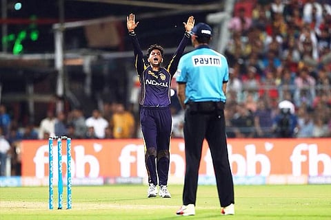 'It's home ground for us, Hyderabad will find Eden wicket difficult': Kuldeep