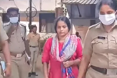 Indulekha in police custody