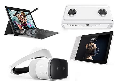 Lenovo unveils 'Miix 630' laptop, 'Smart Display' and 'Mirage Solo' VR headset