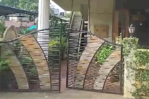 House of Tumakuru Urban Development Authority Joint Director KN Nagaraj which was raided by Lokayukta