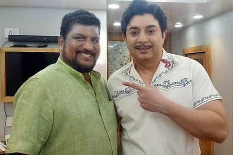 Award-winning makeup artist Pattanam Rasheed behind Arvind Swami's look as MGR