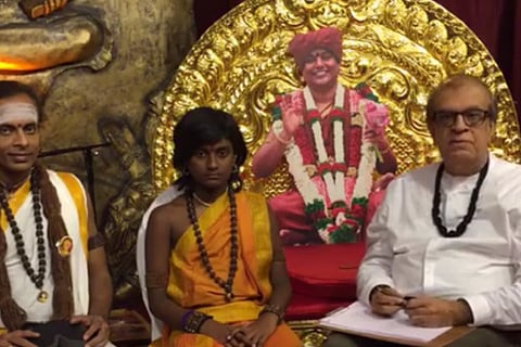 Video: Rajiv Malhotra demonstrates magical ‘Third Eye Awakening’ of Nityananda’s disciples