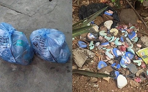 These pics show some Bengaluru hospitals are simply dumping medical waste