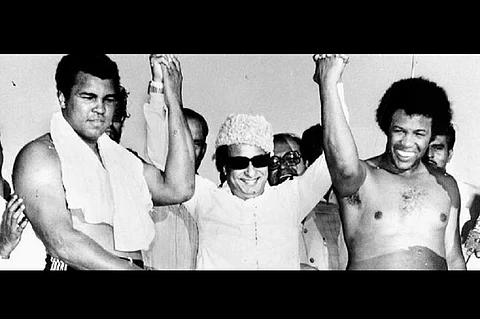 When Muhammad Ali came to Madras and held hands with MGR