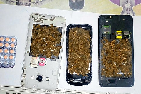 Upgrading their tricks: Kerala students stuffed ganja inside mobile phones