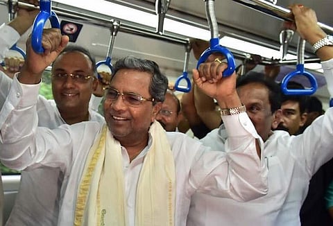 Karnataka CM takes ride on new Metro line in Bengaluru