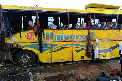 Several dead as bus capsizes on a highway in Tirunelveli, driver’s negligence suspected