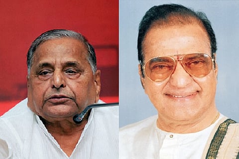 Like NTR, Like Mulayam: India's bicycle parties and their uncannily similar family dangals