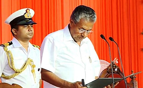 Pinarayi Vijayan had a green, no-plastic, zero waste swearing-in ceremony