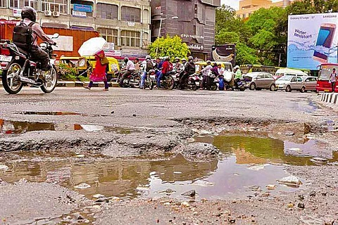 Tired of potholes? This Hyd-based startup’s product could make bad roads bearable