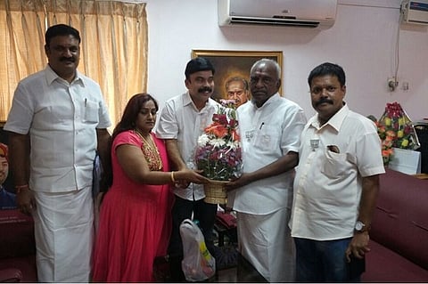 Actor PowerStar Srinivasan joins Tamil Nadu BJP