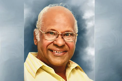 Still of veteran actor Raavi Kondal Rao