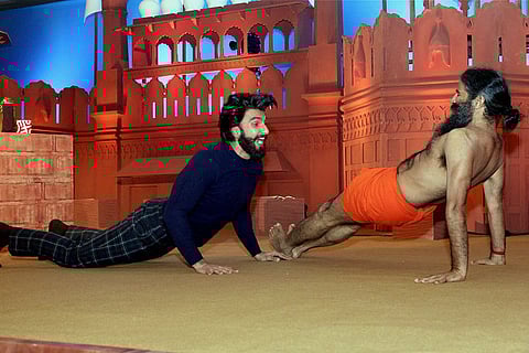 Watch: Baba Ramdev Vs Ranveer Singh, the most 'twisted' dance contest you'll ever see