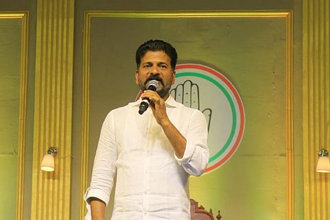 Telangana Congress president Revanth Reddy