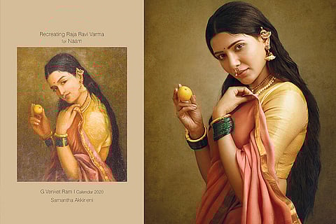 In pics: 11 women actors and dancers recreate Raja Ravi Varma paintings