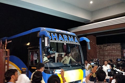 Sharma Transports: Why Cong and JD(S) are only using this operator to transport their MLAs