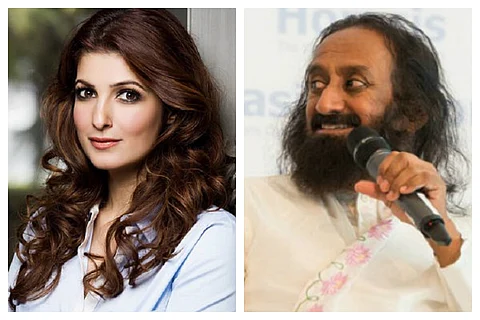 Sri Sri under fire again as Twitter rises up for Twinkle Khanna