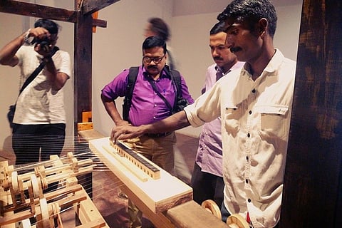 Mexican artist, luthiers create music from discarded Kerala loom