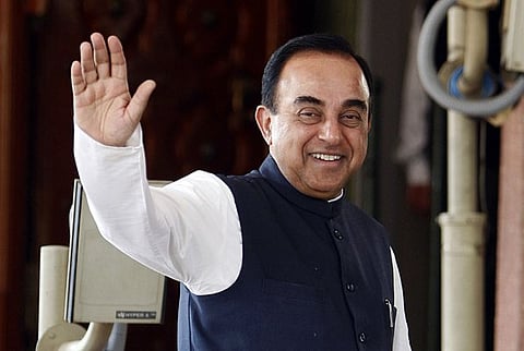 Watch: Subramanian Swamy breaks up Rajya Sabha with just two words