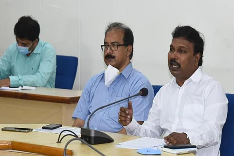 Director of Public Health and Family Welfare Dr G Srinivasa Rao
